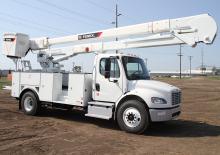 Piattaforme aeree telescopiche autocarrate Terex Optima TCX60