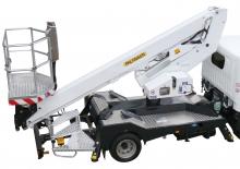 Piattaforme aeree telescopiche autocarrate Palfinger P 170 TXE+