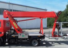 Piattaforme aeree telescopiche autocarrate Palfinger P 250 BK