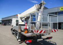 Piattaforme aeree telescopiche autocarrate Palfinger P 280 A
