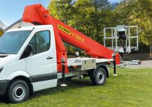 Piattaforme aeree telescopiche autocarrate Palfinger P 280 B