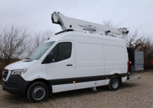 Piattaforme aeree telescopiche autocarrate Danilift PD150V