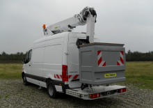 Piattaforme aeree telescopiche autocarrate Danilift PD175V
