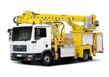 Piattaforme aeree telescopiche autocarrate Bumar PMT-15E
