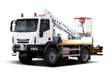 Piattaforme aeree telescopiche autocarrate Bumar PTM-20E