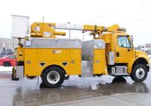 Piattaforme aeree telescopiche autocarrate Terex SC42