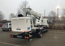 Piattaforme aeree telescopiche autocarrate Safi SCJ 18 H+H