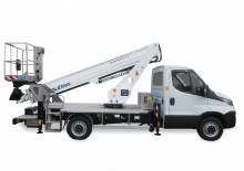 Piattaforme aeree telescopiche autocarrate Oil & Steel Scorpion 2013 Plus