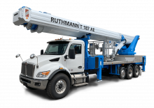 Piattaforme aeree telescopiche autocarrate Ruthmann T-187AE