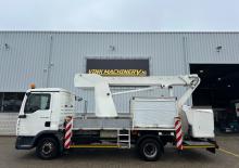 Piattaforme aeree telescopiche autocarrate Bison-Palfinger TA 25 B