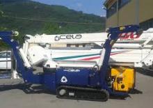 Piattaforme aeree telescopiche cingolate CELA DT120 Spyder