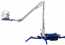 Piattaforme aeree telescopiche cingolate CELA DT131 Spyder