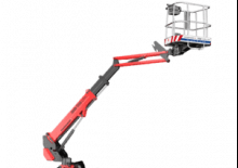 Piattaforme aeree telescopiche cingolate Almac JIBBI 1250 LTH