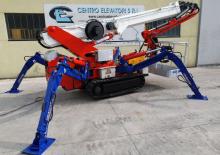 Piattaforme aeree telescopiche cingolate Basket RQG 25 spider