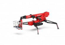 Piattaforme aeree telescopiche cingolate Basket Spider 30 T