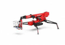 Piattaforme aeree telescopiche cingolate Basket Spider 30 TED