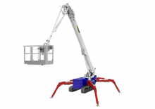 Piattaforme aeree telescopiche cingolate Palazzani TSJ 115 C