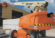 Piattaforme aeree telescopiche gommate JLG 600S