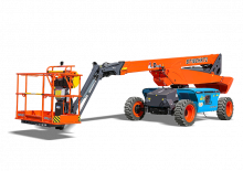 Piattaforme aeree telescopiche gommate Dingli BT18CHRT2