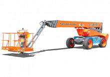 Piattaforme aeree telescopiche gommate Dingli BT34HRT