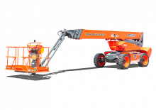 Piattaforme aeree telescopiche gommate Dingli BT34RT