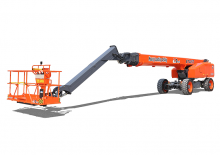 Piattaforme aeree telescopiche gommate Dingli BT44RT