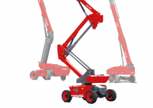 Piattaforme aeree telescopiche gommate MAGNI DTB16RT