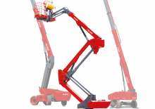 Piattaforme aeree telescopiche gommate MAGNI HTB16RT