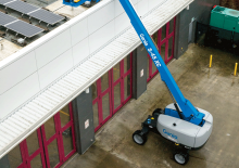 Piattaforme aeree telescopiche gommate Genie S-40 XC