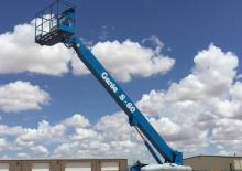 Piattaforme aeree telescopiche gommate Genie S 60 D