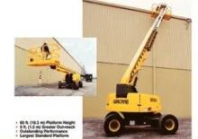 Piattaforme aeree telescopiche gommate Grove-Manlift T 60