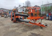 Piattaforme aeree telescopiche su rimorchio trainabile Simon RTZ 160