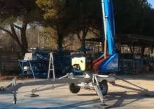 Piattaforme aeree telescopiche su rimorchio trainabile Safi SKJ 14