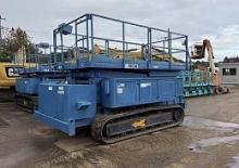 Piattaforme aeree verticali a pantografo cingolate Aichi RV123A 2