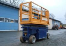Piattaforme aeree verticali a pantografo cingolate German Standard Lift S 111 E 16 KS 2 HT