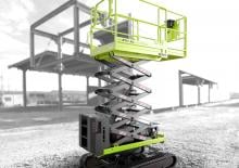 Piattaforme aeree verticali a pantografo cingolate Almac Bibi 870-BL