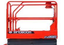 Piattaforme aeree verticali a pantografo su ruote Sinoboom 0408M