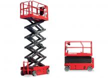 Piattaforme aeree verticali a pantografo su ruote Manitou 120 SE