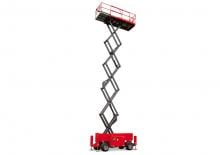 Piattaforme aeree verticali a pantografo su ruote Manitou 140 SC