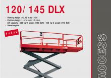 Piattaforme aeree verticali a pantografo su ruote Manitou 145 DLX