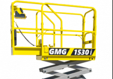 Piattaforme aeree verticali a pantografo su ruote GMG 1530 i