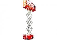 Piattaforme aeree verticali a pantografo su ruote MEC 1930SEAC Slim