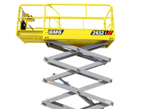 Piattaforme aeree verticali a pantografo su ruote GMG 2632 i