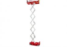 Piattaforme aeree verticali a pantografo su ruote MEC 4555SEAC Compact