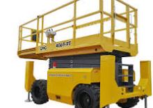 Piattaforme aeree verticali a pantografo su ruote GMG 4646-ED 