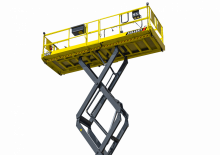 Piattaforme aeree verticali a pantografo su ruote GMG 6094 RT