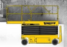 Piattaforme aeree verticali a pantografo su ruote Pettibone AS3246E