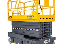 Piattaforme aeree verticali a pantografo su ruote AXCS EL-4555XCe