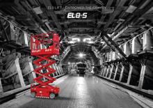 Piattaforme aeree verticali a pantografo su ruote ELS Lift EL 8-S