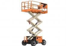 Piattaforme aeree verticali a pantografo su ruote JLG ERT2669